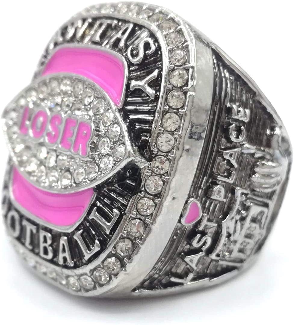 Fantasy Football Loser Championship Trophy Ring Last Place Award for League