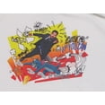 thumbnail image 5 of Tom and Jerry Terrance Men's White Hoodie - M, 5 of 6