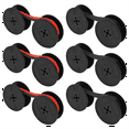 thumbnail image 4 of 6Pcs Universal Typewriter Ribbon Twin Spool Typewriter Ribbon Replacement for Most Typewriter (Black-Red,Black), 4 of 7