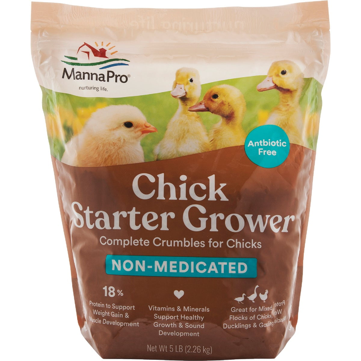 Manna Pro Products (formerly Promika) Manna Pro Chick Starter Non-Medicated Crumbles - Pack of 2
