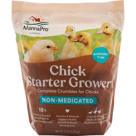 Manna Pro Products (formerly Promika) Manna Pro Chick Starter Non-Medicated Crumbles - Single Pack