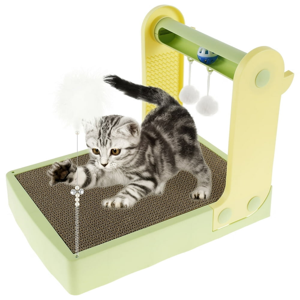 Cat Scratching Board Multifunctional Cat Scratcher Toy Fun Cat