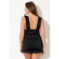 thumbnail image 5 of Swimsuits for All Women's Adjustable Ruched Swimdress, 5 of 6