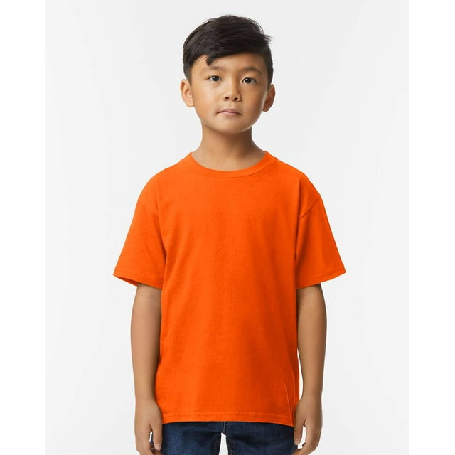 Gildan - T-Shirt Mi-Poids pour Jeunes Softstyle