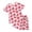bb-Pink, variant on Girls Shorts Sets Size 2T Baby Girl Summer Clothes 3T Cartoon Fruit Plaid Print Short Sleeve T-Shirts Shorts Clothing Set 2pcs Shorts Outfits Set
