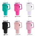 thumbnail image 2 of Funda para taza de hielo de 40 oz, color material de buceo, funda protectora con ventosa para coche, funda para taza de hielo, bolsa de almacenamiento, 2 of 4