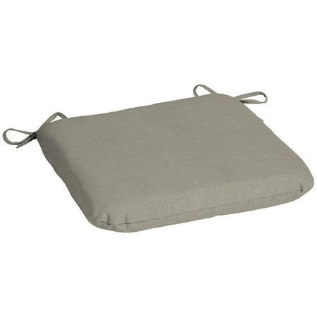 Mainstays 15.5" x 17" Tan Rectangle Outdoor Seat Pad, 1 Piece