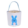 thumbnail image 2 of Decoraciones de Pascua, regalos de Pascua, adornos de Pascua, cesta de huevos de Pascua, bolsa con orejas de conejo de Pascua, cubo, bolsa de dulces para niños, bolsas de dulces Flock, 2 of 6
