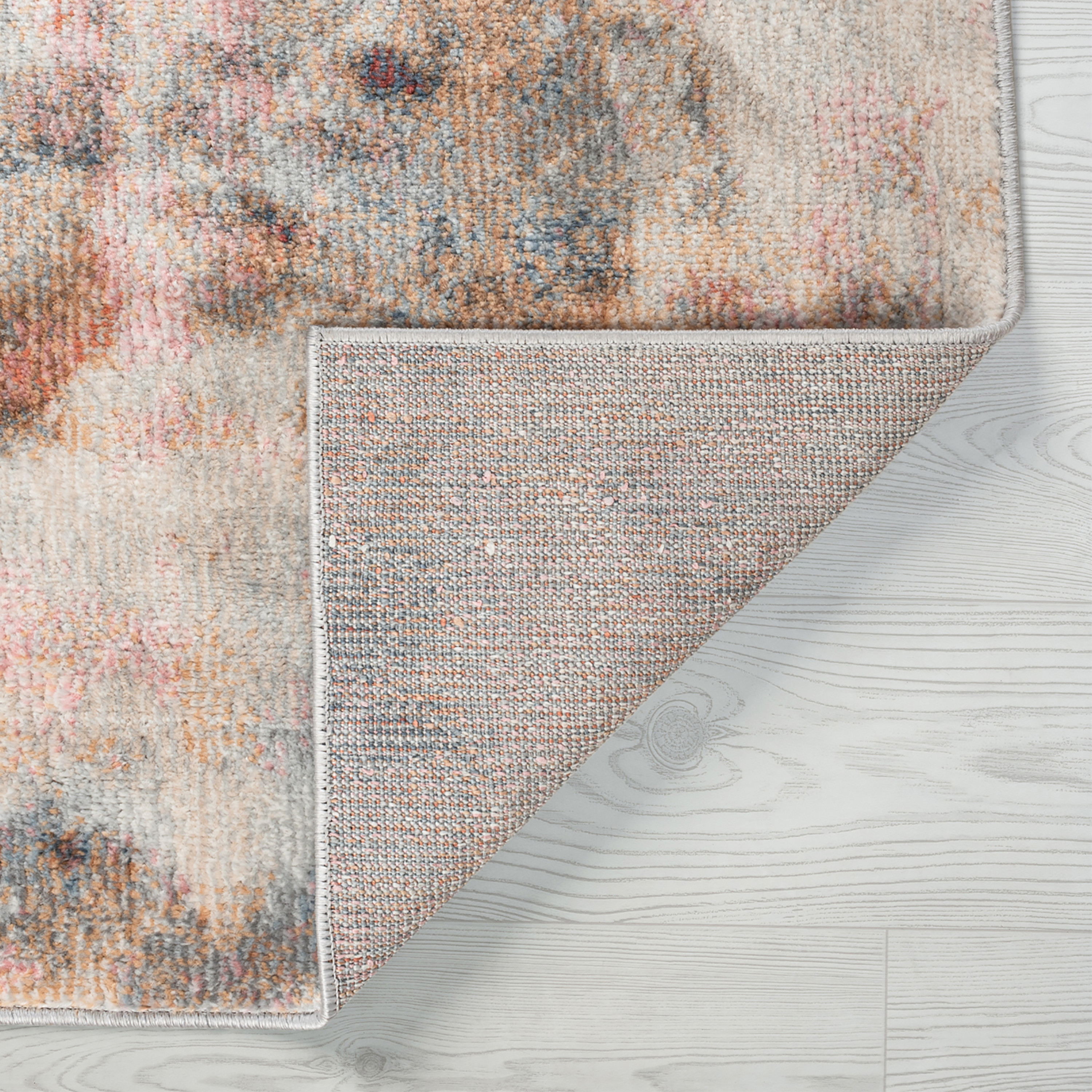 Allure Contemporary 8' x 10' Multi-Color Polypropylene Indoor Area Rug