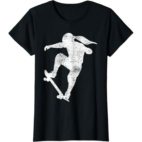Skater Girl Skateboard Gift Skateboarder T-Shirt