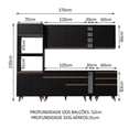 thumbnail image 3 of Cocina Integral Completa Modular Madesa Reims 270cm NN 02, 3 of 5