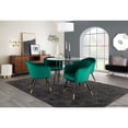 thumbnail image 5 of LumiSource Cream Plush Fabric Marla Nesting Ottoman Set, 5 of 10