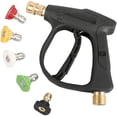thumbnail image 1 of Pistola de lavado de alta presión, 3000 PSI máx. con boquillas de conexión rápida de 5 colores, conector de manguera M22, 1 of 8