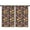 Brown Dinosaurs Flowers, variant on Blackout Kids Curtains,Brown Dinosaurs Flowers Trees Pattern Childrens Insulated Curtains Set Of 2,Bedroom Essentials,Toddler Room Decor 42"x84"