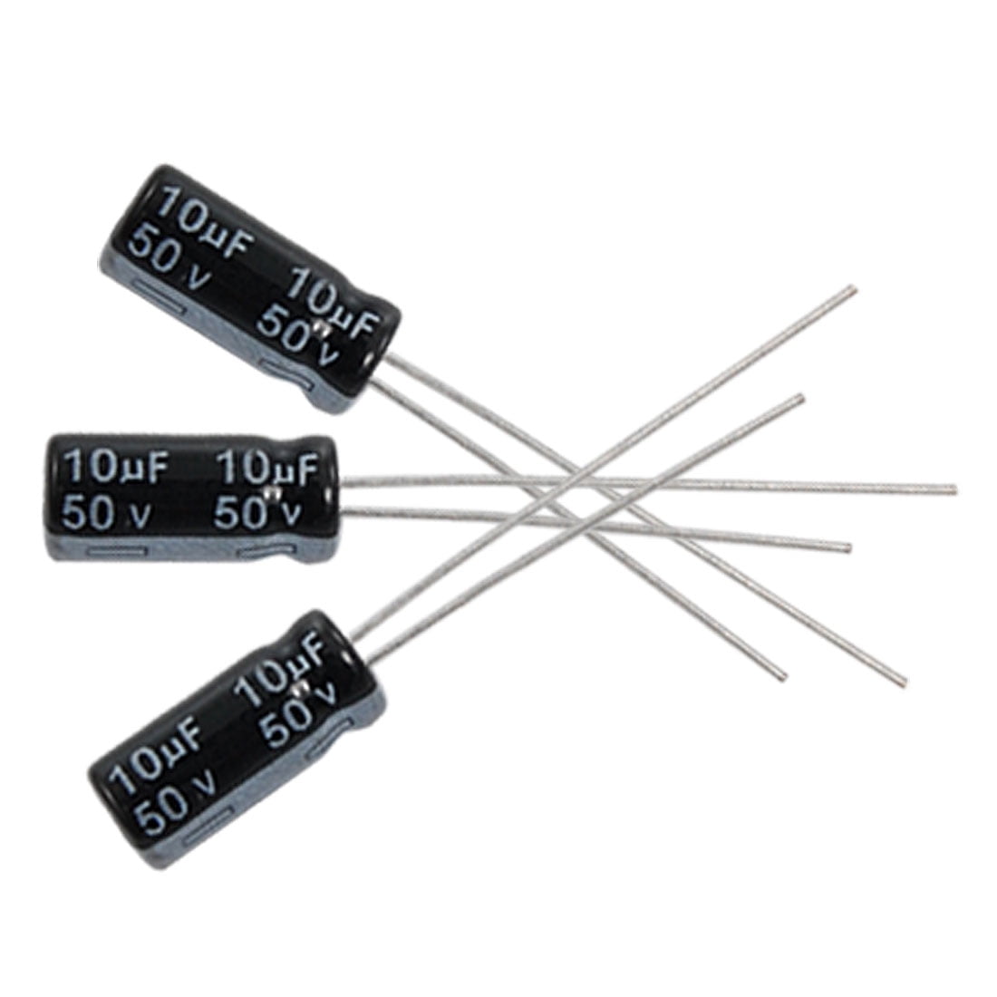 10 X 10uf 50v 105c Radial Electrolytic Capacitor 5x11mm Walmart Com Walmart Com