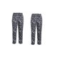 thumbnail image 1 of 2pcs Pantalones de Chef Cintura Elástica Cierre de Cordón Ajustable Uniforme de Cocinero Panadero Camarero Ropas de Trabajo Unisex Macarena Pantalones de chef unisex, 1 of 8