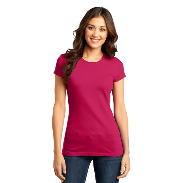District Camiseta ajustada Very Important para mujer XS Sandía Distrito DT6001