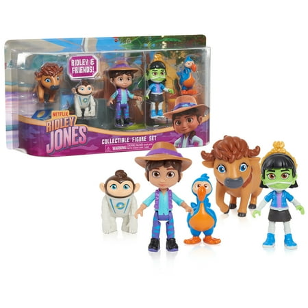 Ridley Jones Collectible Figure Set **Some Dents on Package**