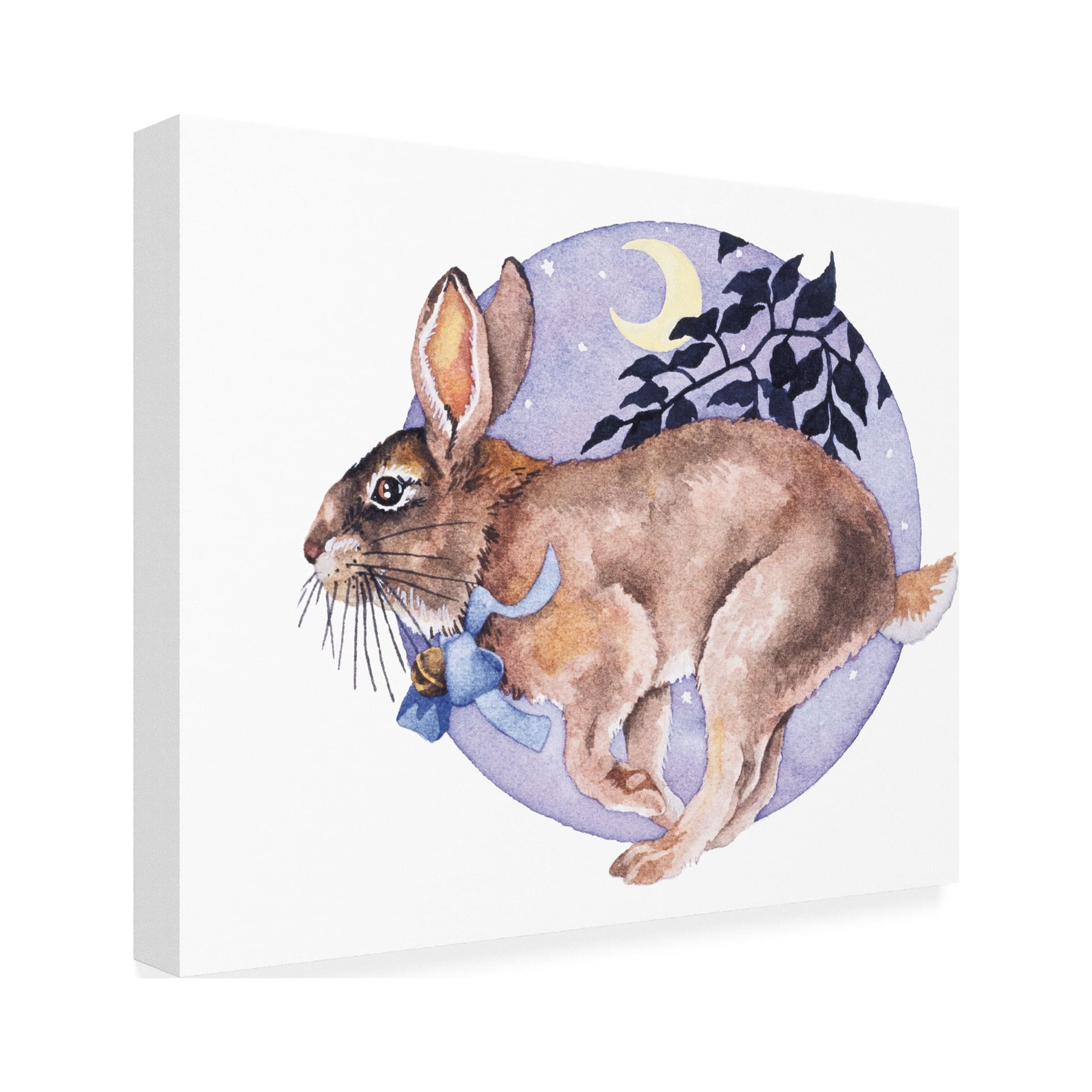 Wendy Edelson 'Rabbit' Canvas Art
