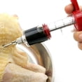 thumbnail image 3 of Meat Injector Syringe Marinade Turkey Seasoning Injector Syringe With Scales, 3 of 8