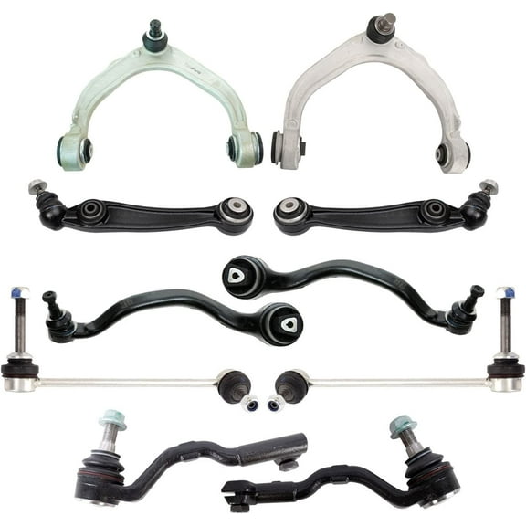 Autos Part Outlet™ New Control Arms Tie Rods Links 10 pc Kit Compatible with 2014-2018 BMW X5 2015-2019 X6