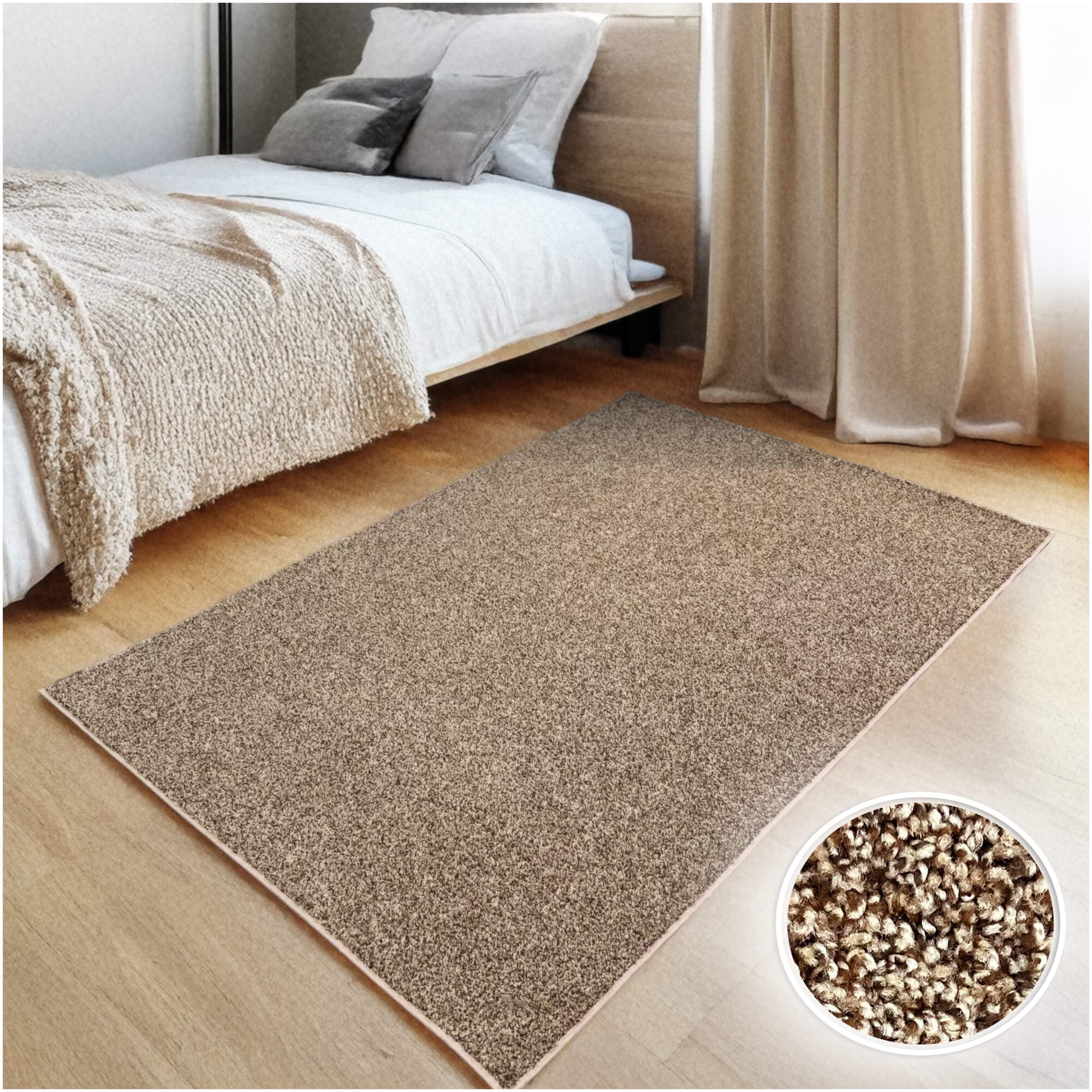 Koeckritz Rugs Soft & Cozy Bronzite 5'x14' Indoor Area Rug for Living Room or Bedroom