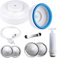 thumbnail image 2 of Alician Mason Jar Vacuum Sealer Kit With Accessory For Regular Wide Mouth Mason Jars Only Compatible For Foodsaver, 2 of 9
