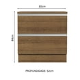 thumbnail image 2 of Gabinete Bajo Bufetera Madesa Glamy 80cm Con Encimera MM 04, 2 of 5