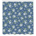 thumbnail image 3 of Ambesonne Flower Shower Curtain, Spring Blooms Field Retro, 69"Wx84"L, Multicolor, 3 of 3