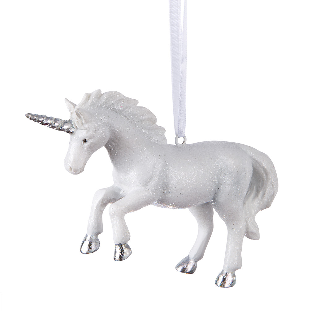 Abbott Leaping Unicorn Ornament