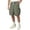 Army Green, variant on Cargo Shorts for Men Summer Casual Lightweight Breathable Elastic Waist Straight Leg Relaxed Fit Shorts with Pockets