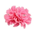thumbnail image 2 of SPRING PARK Women Double Flower Hairpin Bridal Hair Clip Rose Flower Wedding Party Accessory, 2 of 8