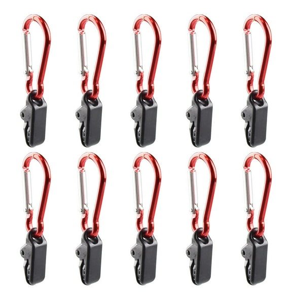 10 Pcs Heavy Duty Clamps for Tarps Outdoor Camping Tent Buckle