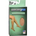 thumbnail image 2 of Loving Comfort Knee High Open Toe Firm Compression Stockings, 20-30 mmHg, Large, Beige, 2 of 2