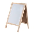 thumbnail image 4 of Pizarra blanca de doble cara, decoración multifuncional, de madera, plegable, para escribir. 19cmx30cm, 4 of 9