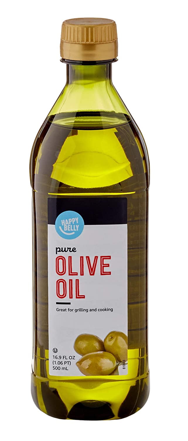 Happy Belly Olive Oil, Mediterranean Blend, 16.9 Fl Oz (500mL ...