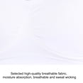 thumbnail image 1 of Mujeres Fitness Sport Top Transpirable Ligero para Ejercicio de Baile (Blanco XXL) Ndcxsfigh Para estrenar, 1 of 6