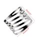 thumbnail image 2 of 12 Pieces Napkin Rings Serviette Rings Hollow Shaped Napkin Rings Napkin Buckles Iron Material for Dining Table Towel, 2 of 4