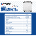 thumbnail image 4 of Lavadora Semiautomática Prime 14 Kg Doble Tina LDTPR14-G, 4 of 4
