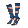 thumbnail image 2 of Women's Knee High Socks Retro Cape Verde Flag Outdoor Casual Tube Socks, 2 of 7