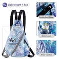 thumbnail image 4 of Duryarhall Convertible Chest Bag Water-Resistant Backpack For Travel Work Sport, 4 of 5