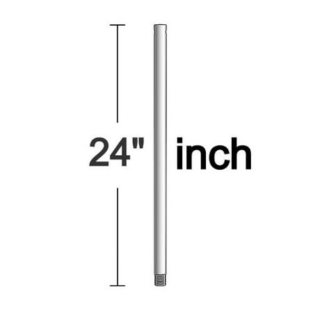 Seagull 1612 15 Downrod Ceiling Fan Downrods White 1pack