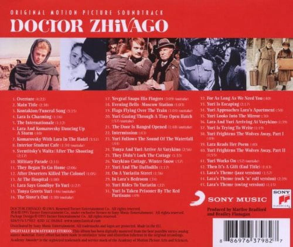 洋楽 original motion picture soundtrack CD Various Artists - Doctor Zhivago (Original Motion Picture