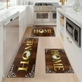 thumbnail image 5 of YIMEIS HOME wooden background Fall Kitchen Mats Set of 2,Xmas Winter Seasonal Farmhouse Home Seasonal Decorations Rugs for Floor - 16''*24'' and 17''*47'' in, 5 of 10