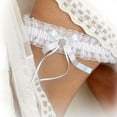 thumbnail image 1 of Elegant Wedding Garter for Bride with Lace Rhinestones - Bridal Accessory for, 1 of 3