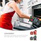 thumbnail image 2 of juegos de manoplas para horno, agarraderas, guantes para horno resistentes al calor y almohadillas aislantes del calor., 2 of 7