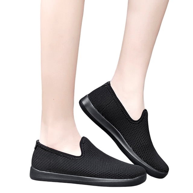 Zapatos Deportivos Informales para Mujer Planos Suaves A La Transpirables Y Trotar