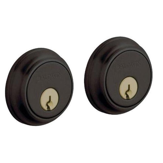 Baldwin 8021.102 Deadbolt Lock - Oil Rubbed Bronze