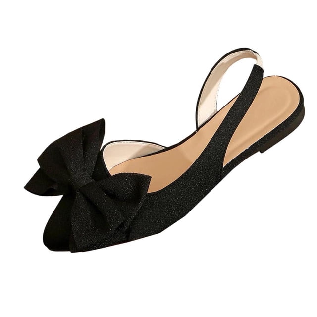 Sandalias de Mujer Cómodas Moda Casual Primavera Y Verano Color Sólido Arco Punteado Pie Sandalias Planas