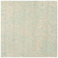 thumbnail image 5 of SAFAVIEH Soho Malta Floral Wool Area Rug, Light Blue/Beige, 3'6" x 5'6", 5 of 8
